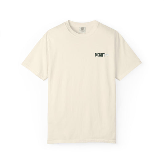 Dignity is in Our DNA T-shirt | Fingerprint Graphic Tee